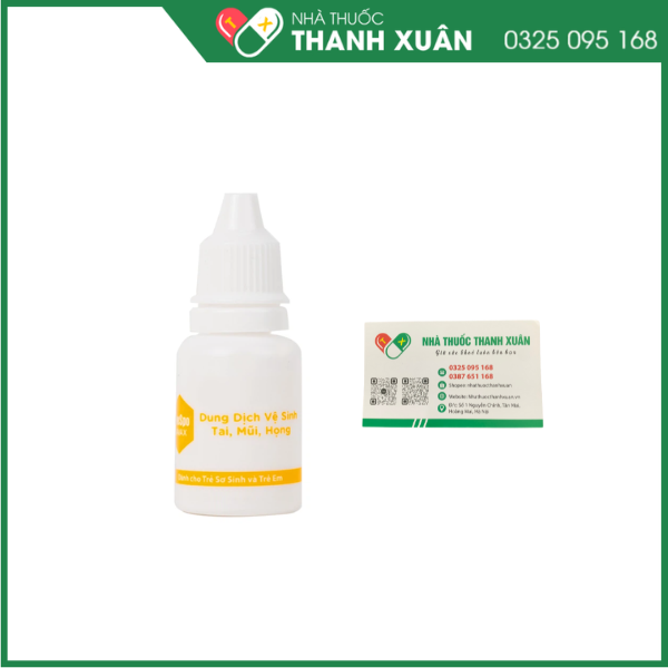 Dung dịch vệ sinh tai, mũi, họng Livespo Navax 5ml giảm sổ mũi, viêm tai, viêm xoang